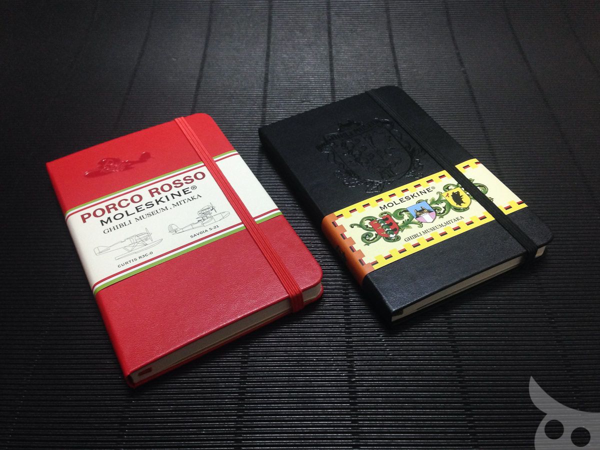 ติ่งจิบลิจงกรีดร้อง!! Moleskine Ghibli Museum และ Porco Rosso Custom Edition