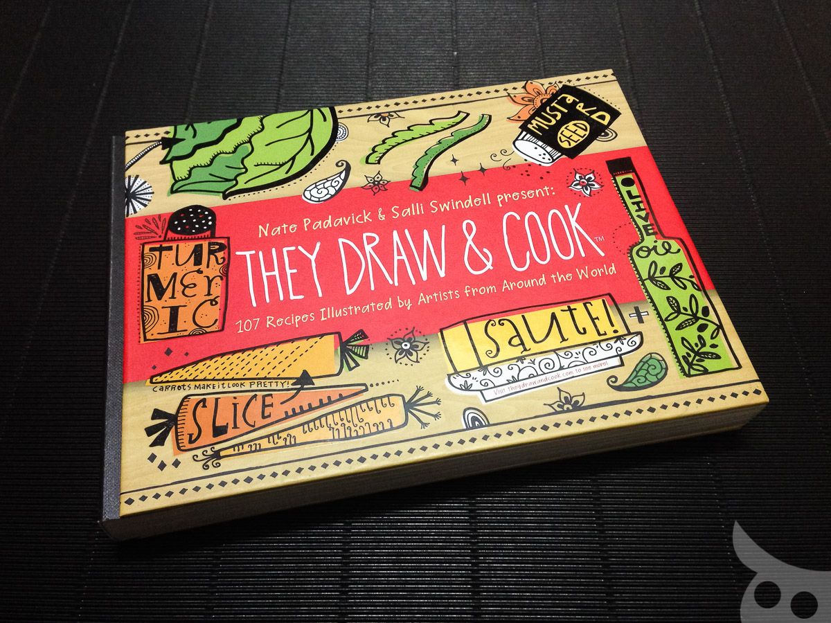 มาน้ำลายไหลอาบแก้มไปกับหนังสือ They Draw and Cook ด้วยกันเถอะ!