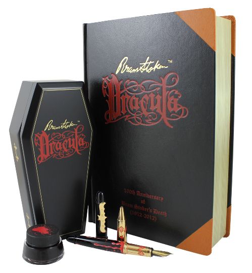 ชวนชมปากกาแวมไพร์ผู้ไม่มีวันตาย! DRACULA Anniversary Pen Set : Bram Stoker