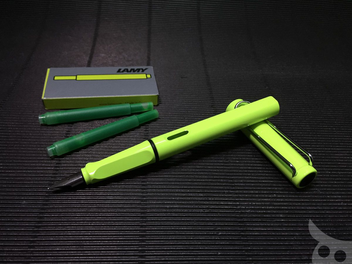 ถึงมือแล้ว! เปรี้ยวจิ๊ดสุดแสบสัน! Lamy Safari NeonLime 2015 Limited Edition