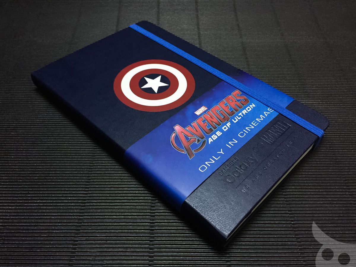 สมุดในตำนานแห่งอเวนเจอร์ส!! Moleskine The Avengers Age of Ultron Special Edition : Captain America