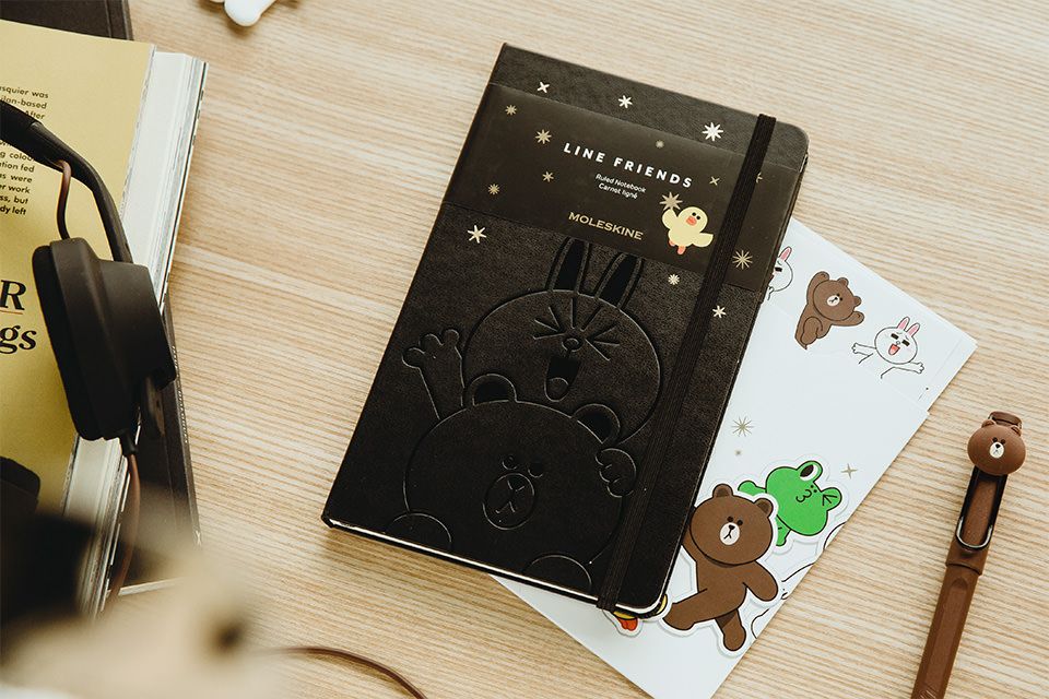 ออกมาเพื่อสูบเงิน! Line x Moleskine : Brown & Cony Special Edition