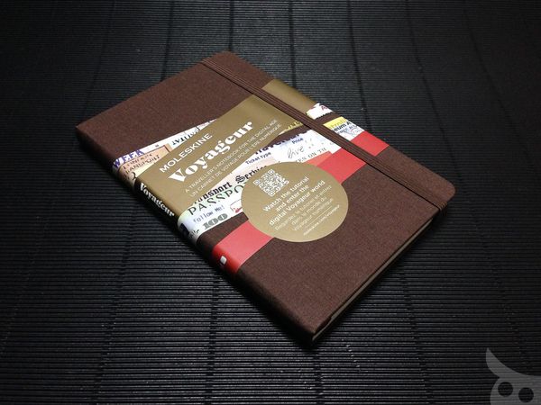 สมุดบันทึกในตำนานสำหรับนักเดินทาง! Moleskine Voyageur