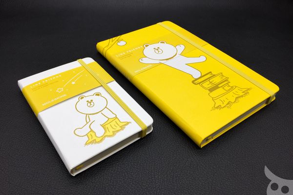 Moleskine Line Friends Limited Collection 2015 สมุดในตำนานแห่งความมุ้งมิ้ง