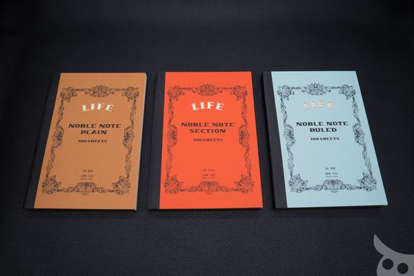 LIFE noble note สมุดกระดาษเทพสำหรับสาวกปากกาหมึกซึม!